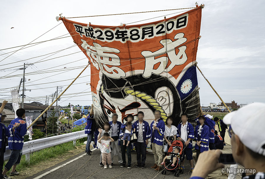 白根大凧のサイズ感